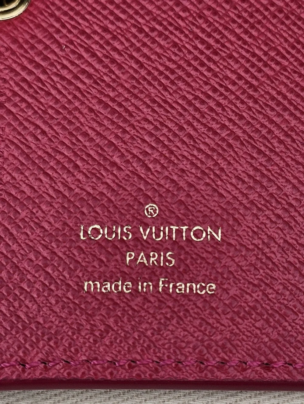Louis Vuitton Illustrate Bag Charm Pink